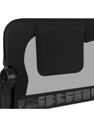 Barieră de protecție pentru pat Lionelo Eva Black Onyx, 150 cm cumpăra în Chișinau. Foto 2