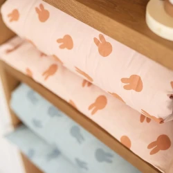Комплект в кроватку Jollein Miffy Shadow Wild Rose (2 предмета), 140x100 см купить в Кишиневе. Фото 4