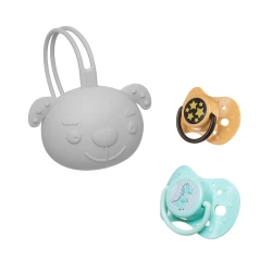 Container pentru suzetă Akuku Dog Grey cumpăra în Chișinau. Foto 4