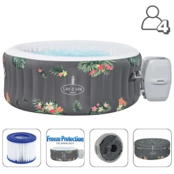 Jacuzzi Bestway SPA Aruba AirJet 170x66 cm, 605 litri, 4 persoane cumpăra în Chișinau. Foto 1