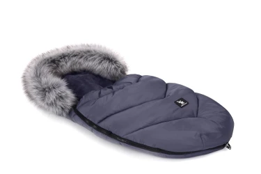 Husă de iarnă pentru cărucior Cottonmoose Footmuf Mini Moose Graphite, 84-90 x 50 cm cumpăra în Chișinau. Foto 2