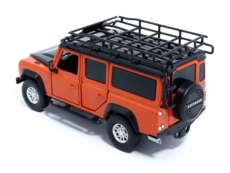 Миниатюрная модель внедорожника Tayumo Land Rover Defender 110 Off-Road Orange купить в Кишиневе. Фото 2