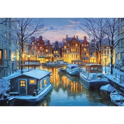 Пазл Cherry Pazzi Amsterdam at Night, 1000 элементов купить в Кишиневе. Фото 2