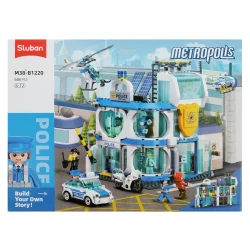 Конструкторы Sluban Metropolis Police, 686 элемент купить в Кишиневе. Фото 1