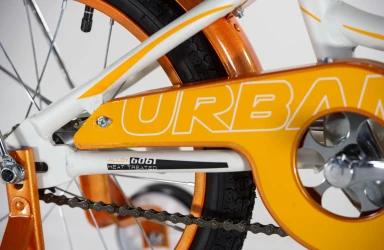 Bicicleta Fulger Urban alb/galben, roți 16 cumpăra în Chișinau. Foto 5