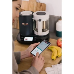 Прибор для приготовления пищи блендер Beaba Babycook Smart Charcoal Grey купить в Кишиневе. Фото 7