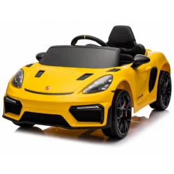 Mașinuță electrică KidsCar Porsche 718 Spyder RS, 12V/7Ah, 2 motoare 25W, roți EVA, scaun din piele cumpăra în Chișinau. Foto 9