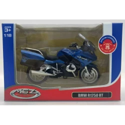 Мотоцикл металлическая модель MSZ BMW R 1250 RT, масштаб 1:18, в ассортименте купить в Кишиневе. Фото 4