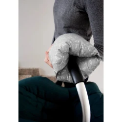 Подушка для кормления BabyJem Многофункциональная с поддержкой головы Серый, 25x79 см купить в Кишиневе. Фото 4