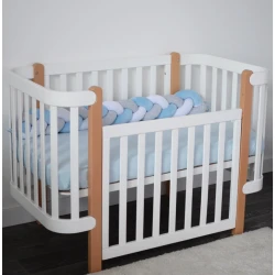 Aparatoare patut Veres White-Blue-Grey (1 piesa), 15x120 cm cumpăra în Chișinau. Foto 2