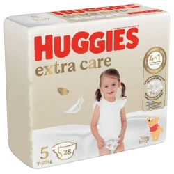 Scutece Huggies Extra Care 5 (11-25 kg), 28 buc cumpăra în Chișinau. Foto 1