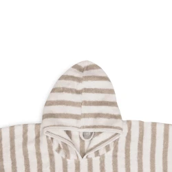 Prosop de baie Jollein Poncho Stripe Terry Olive Green, 60x63 cm cumpăra în Chișinau. Foto 3