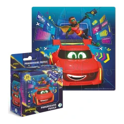 Puzzle Dodo Batwheels: Pasărea Roșie Red, seria Progressive, 20 elemente cumpăra în Chișinau. Foto 1