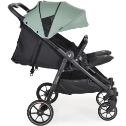 Прогулочная коляска для двойни Moni 2Gether Iceberg Green купить в Кишиневе. Фото 3