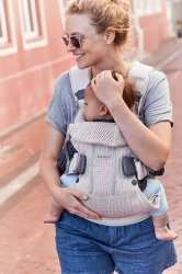 Marsupiu BabyBjorn One Air Pearly Pink 3D Mesh cumpăra în Chișinau. Foto 2