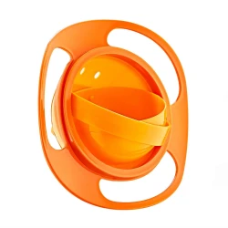 Bol multifuncțional cu capac BabyJem Amazing Bowl Orange cumpăra în Chișinau. Foto 5