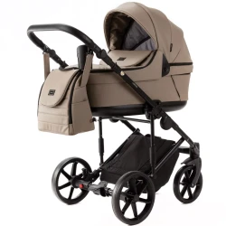 Коляска 2 в 1 Adamex Locco Deluxe Dark Beige купить в Кишиневе