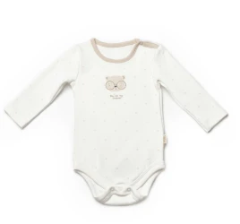 Боди с длинным рукавом BabyCosy Ecru & Ivory, 2 шт. (18-24М) купить в Кишиневе. Фото 3