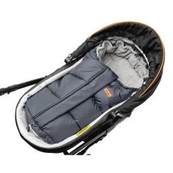 Зимний чехол для коляски Caretero Combi Polar Graphite Grey, 100x45 см купить в Кишиневе. Фото 4