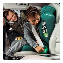 Автокресло 100-150 см (i-Size) Isofix KinderKraft Junior Fix 2 Plus зелёное купить в Кишиневе. Фото 6