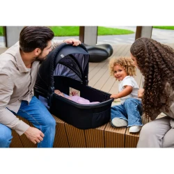 Carucior 3 in 1 Lionelo Amber Black Silver cumpăra în Chișinau. Foto 12