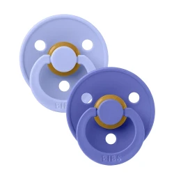 Suzetă rotundă din latex Bibs Colour Hush & Grape (0-6 luni), 2 buc. cumpăra în Chișinau. Foto 1