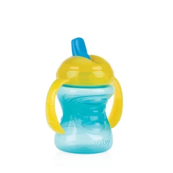 Cană cu pai Nuby Grip N Sip 9+ luni 240 ml cumpăra în Chișinau. Foto 5