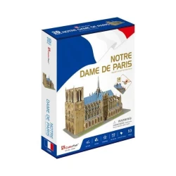 Puzzle 3D Cubic Fun Notre Dame de Paris, 53 elemente  cumpăra în Chișinau. Foto 1