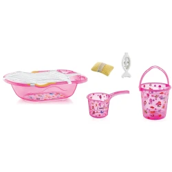 Набор для ванной BabyJem Pink, 6 предметов купить в Кишиневе