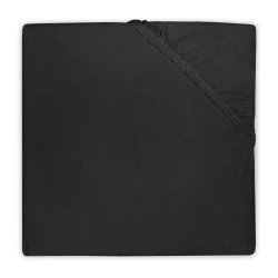 Простыня на резинке Jollein Jersey Black, 120x60 см купить в Кишиневе. Фото 1