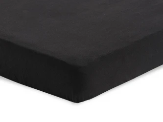 Простыня на резинке Jollein Jersey Black, 120x60 см купить в Кишиневе. Фото 3