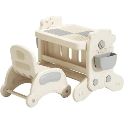 Детский столик со стулом Riki Серый купить в Кишиневе. Фото 1