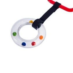 Jucarie zornaitoare BabyJem Rattle Ring Square Red cumpăra în Chișinau. Foto 2