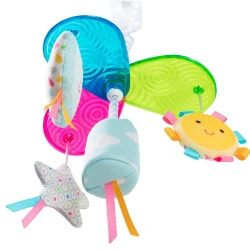 Игрушка-подвеска Benbat Grab & Go Rainbow купить в Кишиневе. Фото 2