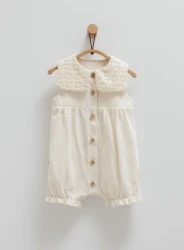 Комбинезон Caramell Raschels Touch Beige (6-9М) купить в Кишиневе. Фото 1