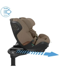Scaun auto 61-150 cm (i-Size) Isofix Maxi-Cosi Pearl XL Slide Pro Autentic Truffle, rotativ 360 cumpăra în Chișinau. Foto 7