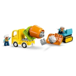 Set construcție Lego Duplo 3 in 1 Construction Site and Vehicles, 84 elemente cumpăra în Chișinau. Foto 3