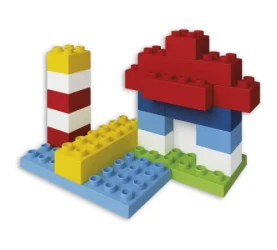 Конструкторы Androni Giocattoli UnicoPlus, 50  элементов купить в Кишиневе. Фото 6