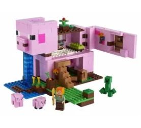 Конструктор Lego Minecraft "Дом-свинья" (490 дет.) купить в Кишиневе. Фото 4