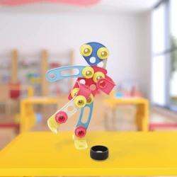 Set construcție Quercetti Tecno Jumbo Eco, 52 elemente cumpăra în Chișinau. Foto 2
