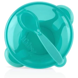  Set farfurie cu un capac și lingură Nuby 360 ml cumpăra în Chișinau. Foto 3