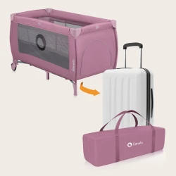 Манеж-кровать Lionelo Stefi Plus Pink Magnolia купить в Кишиневе. Фото 7