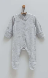 Комбинезон Caramell Sleep Time Grey (3-6М) купить в Кишиневе. Фото 1