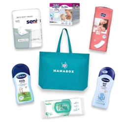Geantă pentru maternitate Mamabox Basic Bella/Bubchen, 16 articole cumpăra în Chișinau. Foto 1