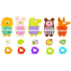 Развивающая игрушка Tooky Toy Funny Animals купить в Кишиневе. Фото 3