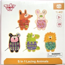 Развивающая игрушка Tooky Toy Funny Animals купить в Кишиневе. Фото 1