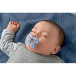 Пустышка анатомическая из силикона Chicco PhysioForma Dual Soft Pink (2-6 мес), 2 шт. купить в Кишиневе. Фото 11