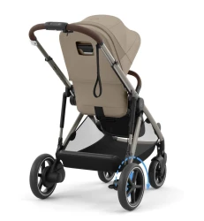 Прогулочная коляска с реверсивным блоком Cybex e-Gazelle S TPE Almond Beige купить в Кишиневе. Фото 3