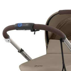 Прогулочная коляска с реверсивным блоком Cybex e-Gazelle S TPE Almond Beige купить в Кишиневе. Фото 8