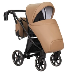 Carucior 2/1 Angelina Enigma Premium Eco Leather Dawn Pink cumpăra în Chișinau. Foto 15